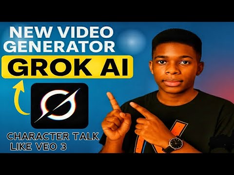 Видео: Как использовать Grok AI для создания видео с ИИ, как в Google Veo 3 | Бесплатный генератор видео...