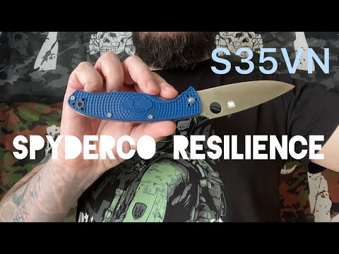 Видео: Spyderco Resilience S35VN Пол года на кармане