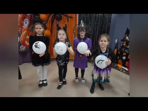 Видео: Свято Halloween в "BALANCE" , діти 5-9 років