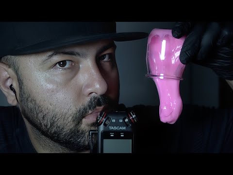 Видео: Звуки рта ASMR, которые очень близки к микрофону