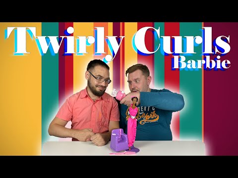 Видео: Что это за чудо-крутилка? Распаковка и обзор куклы Барби Twirly curls Barbie 1982 года!