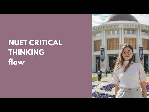 Видео: разбираем flaw | NUET Critical Thinking