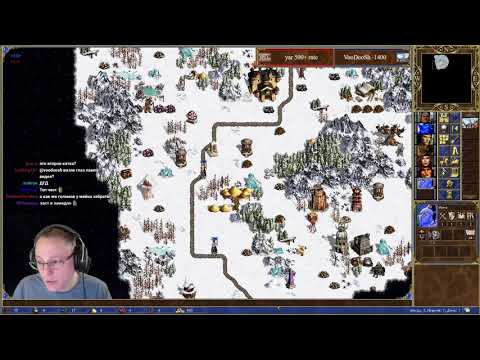 Видео: Герои 3. JC. HOTA.  VooDooSh(Башня) vs YAR_ki(Цитадель) 03.09.2020