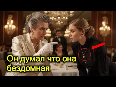 Видео: Он думал, что она бездомная — пока не увидел, что она достала из кармана