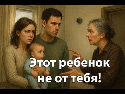 Видео: «Этот ребенок не от тебя!» - соврала свекровь. Она не знала про ТАЙНУЮ камеру в комнате.
