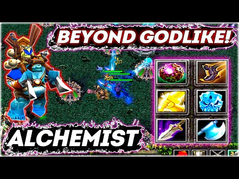 Видео: DOTA 1 ► ALCHEMIST - Beyond Godlike! Счёт Команд 0-10 , Союзники - Корм "Педигри"