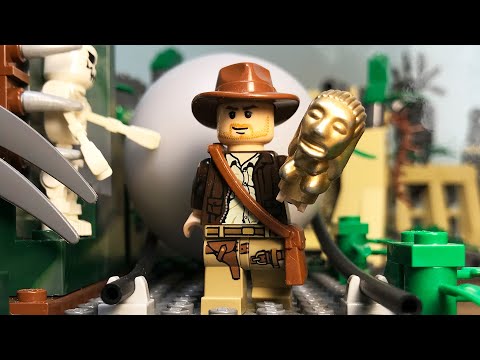 Видео: Lego Indiana Jones Побег из Храма - 7623 Обзор | Лего Индиана Джонс (Раритет 2008г)