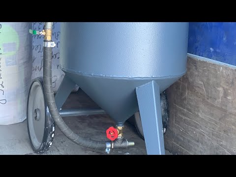 Видео: 100% мощный пескоструйный аппарат,как сделать самому?