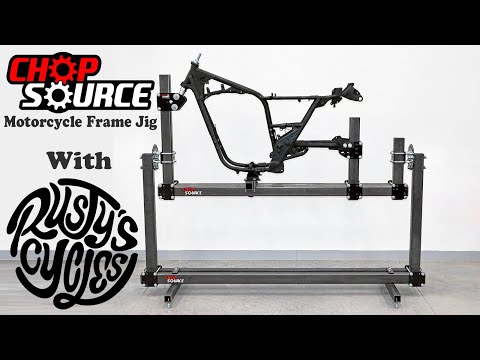 Видео: Сборка рамы мотоцикла Chop Source с вертелом