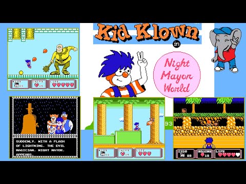 Видео: Kid Klown in Night Mayor World (NES / Денди) - Прохождение. БЕЗ КОММЕНТАРИЕВ.  [1080p60 HD]