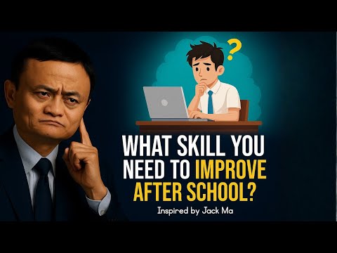 Видео: Какой навык вам нужно улучшить после школы? | Вдохновлено Джеком Ма