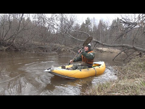 Видео: Весенний сплав по реке Нея.  Часть 1