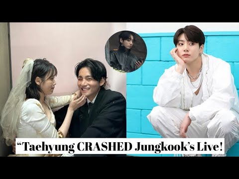 Видео: Момент, когда Тэхён вошёл в прямой эфир Чонгука, ВЗОРВАЛ Интернет!»