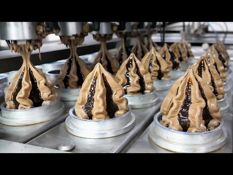 Видео: Бесконечная сладость! Удивительный парад мороженого / Корейская еда