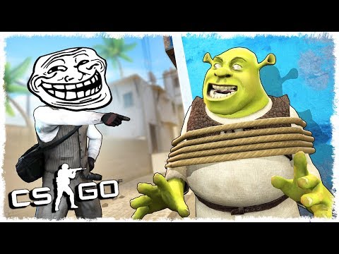 Видео: НЕ ВЕРЬ ЕМУ - ШРЕК ВРЕТ!!! МАНЬЯК В CS:GO!!!