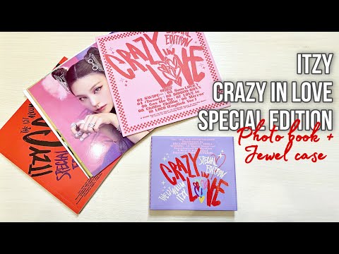 Видео: ITZY 'CRAZY IN LOVE'  special edition (photobook + jewel)| Unboxing | Обзор | Распаковка | Анбоксинг