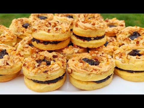 Видео: 🇺🇦🍩Кружечки.Пісочне Тістечко з Повидлом та Горіхами.Смак Дитинства.Старовинний рецепт.🍩🇺🇦