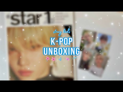 Видео: распаковываем немного карт | легендарный журнал с феликсом | unboxing stray kids merch