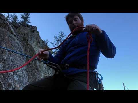 Видео: Страхованный спуск