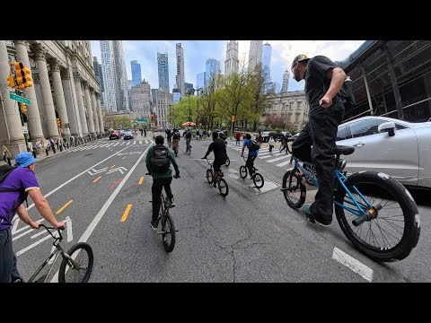 Видео: Большая команда BMX в Нью-Йорке — Insta360 X5