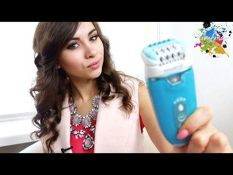 Видео: Удаление волос эпилятором ЦЕЛОЕ КИНО/// Обзор Rowenta Aquaperfect Soft