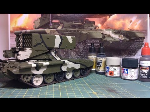 Видео: ТОС-1А "Солнцепек" (Trumpeter) Часть 5