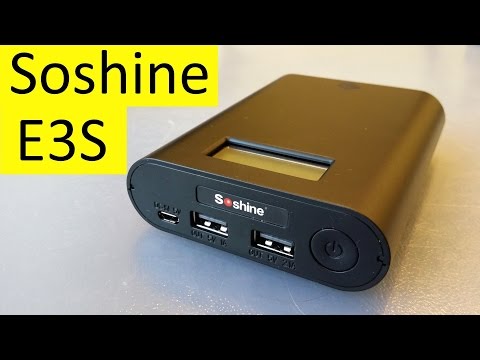 Видео: Soshine E3S. Обзор пауэрбанка 15W