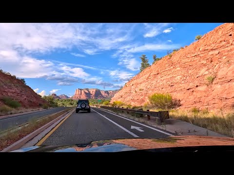 Видео: Переезд из Калифорнии в Северную Каролину. День 2. Sedona, Arizona - Tucumcari, New Mexico