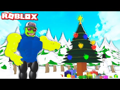 Видео: С Новым Годом! Новый СКИН Новые БОССЫ и Новые СТАДИИ в ЗИМНЕМ ОБНОВЛЕНИИ Симулятора КАЧКА в Roblox