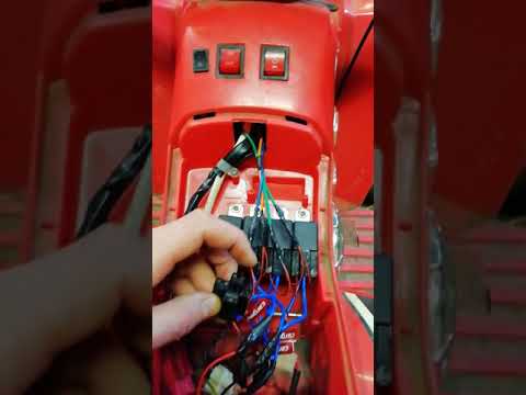 Видео: Модернизация, ремонт детского электрического квадроцикл, электромобиля