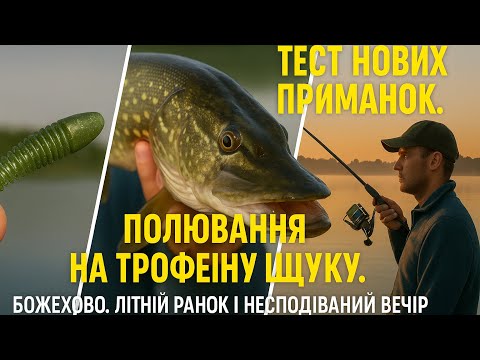 Видео: 🇵🇱 🎣 Полювання на трофейну щуку в Божехово | Тест нових силіконових приманок 🐊