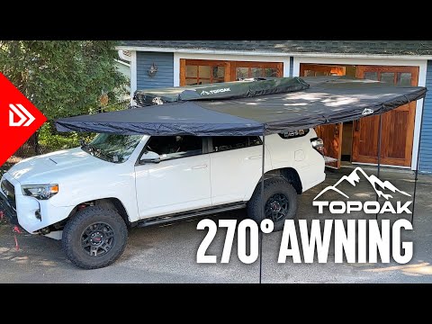 Видео: Бюджетная установка и осмотр тента TopOak 270