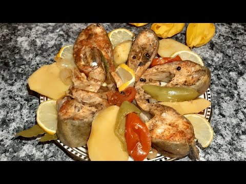 Видео: Ձկան խաշլամա / Իշխան ձուկ Хашлама  #хашлама #ձուկ #рыба