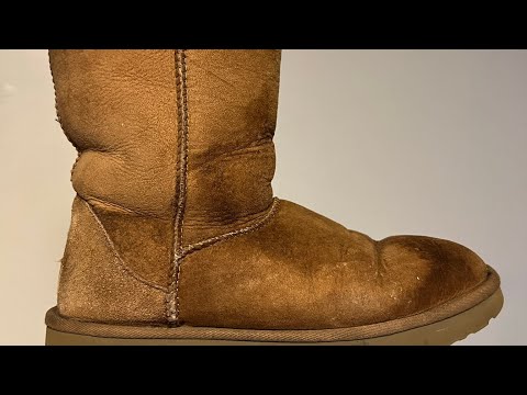 Видео: Как очистить угги от пятен воды