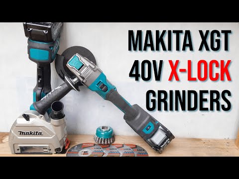 Видео: Шлифмашины Makita X-Lock 40 В. Они мощнее? X-Lock лучше?