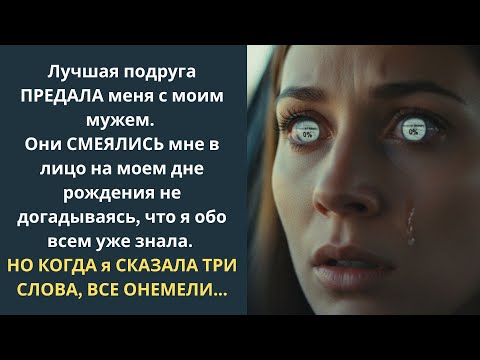 Видео: Лучшая подруга ПРЕДАЛА меня с моим мужем. Они СМЕЯЛИСЬ мне в лицо на моем дне рождения не догадывая