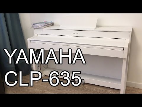 Видео: Yamaha clp 635 [Полный обзор] Сравнение c акустикой и arius ydp-164 144