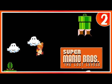 Видео: Почему эта игра такая подлая? =( ➤ Super Mario Bros.: The Lost Levels ➤ Прохождение #2