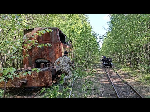 Видео: Вся УЖД в Синдоре 05.06.2021 с ответвлениями | Abandoned narrow-gauge in Sindor, Komi rep., Russia
