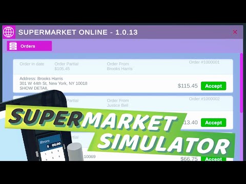 Видео: Новый мод. Продаю онлайн | Supermarket Simulator # 28