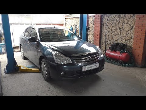Видео: Замена комплекта ГРМ на Nissan Almera K4M Ниссан Альмера  2013 1часть