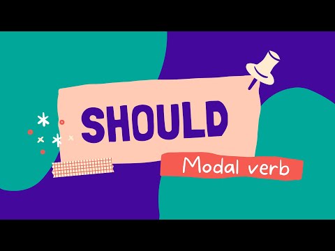 Видео: “Should” модальді етістігі. Should modal verb. Ағылшын тілін үйрену сабағы.