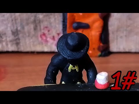 Видео: Охотник за Проклятыми 1 серия : Паро копытный #Tv series#plasticine animation#