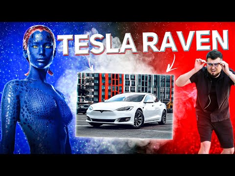 Видео: Ещё не PLAID но уже RAVEN // Особенности нового шасси TESLA MODEL S и X