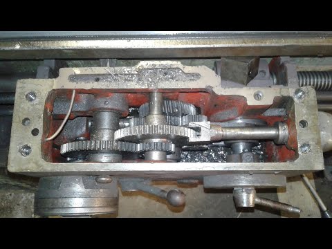 Видео: Ремонт фартука токарного станка 1м61