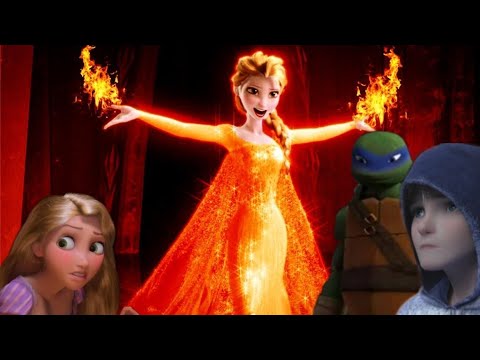 Видео: СМЕРТЬ ЭЛЬЗЫ. ЭЛЬЗА ВОСКРЕСЛА. PART 5.TMNT AND DISNEY. AMV