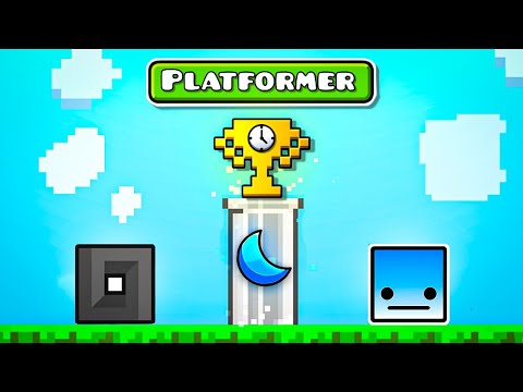 Видео: Гонка на ЛУНАХ в Geometry Dash 2.2