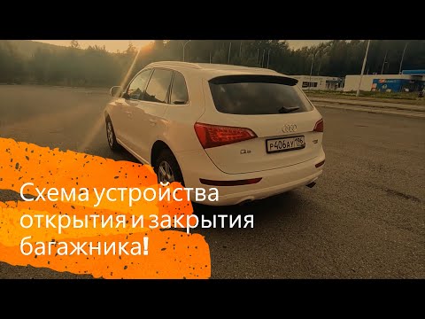 Видео: Схема и инструкция открытия и закрытия багажника на Audi Q5