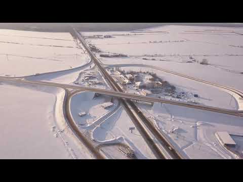 Видео: Мосты через реку Волхов Иссад - Юшково Аэросъемка 4K