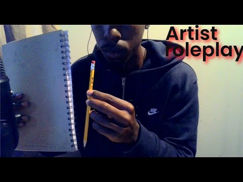 Видео: [ASMR] Художник рисует для вас мультфильм (тихий шёпот)